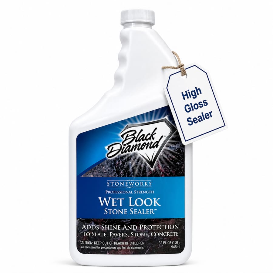Black Diamond Stoneworks Wet Look Natural Stone & Concrete Sealer