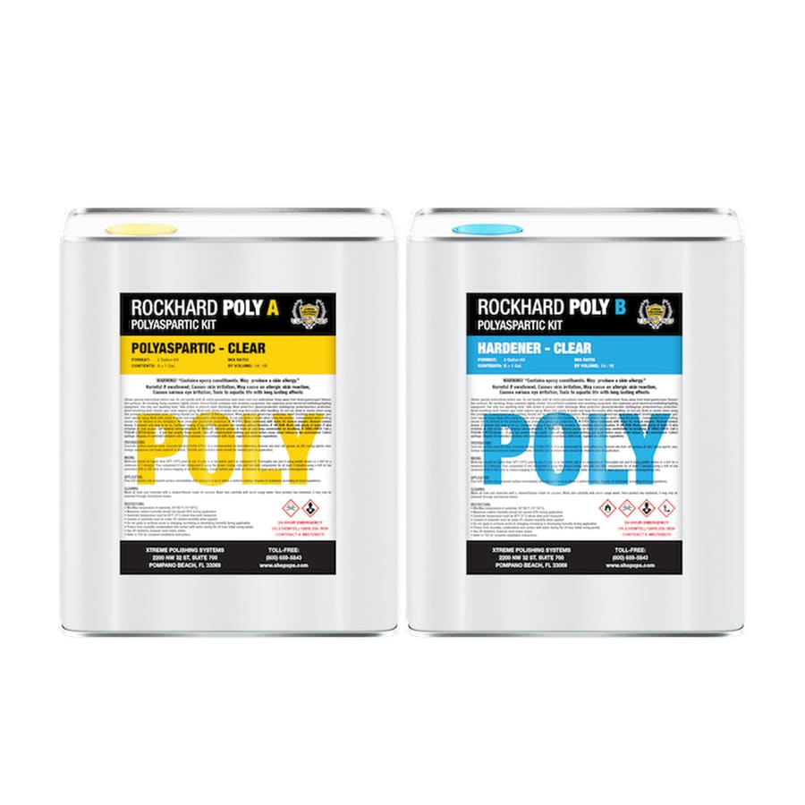 Rockhard Garage Poly Polyaspartic Floor Coating (2 Gal Kit)