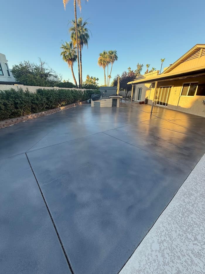 AZ Stain Concrete — customer photo