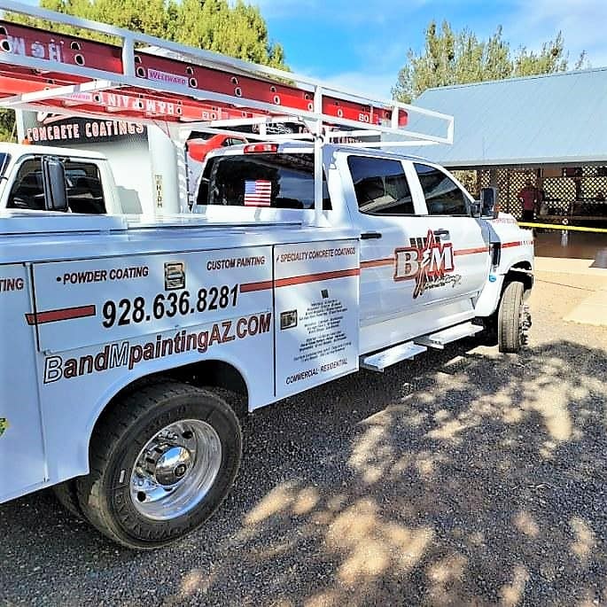 B & M Painting Inc. — customer photo