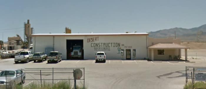 Desert Construction — customer photo