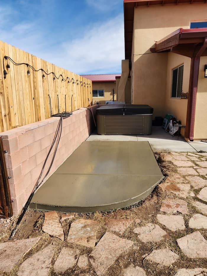Mr. Concrete — customer photo