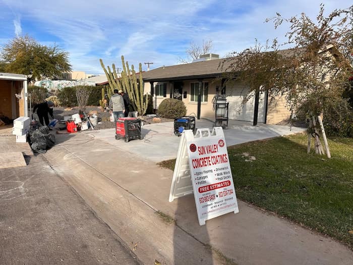 Sun Valley Concrete Coatings — customer photo