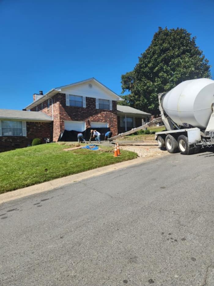 Little Rock Concrete Contractor — customer photo