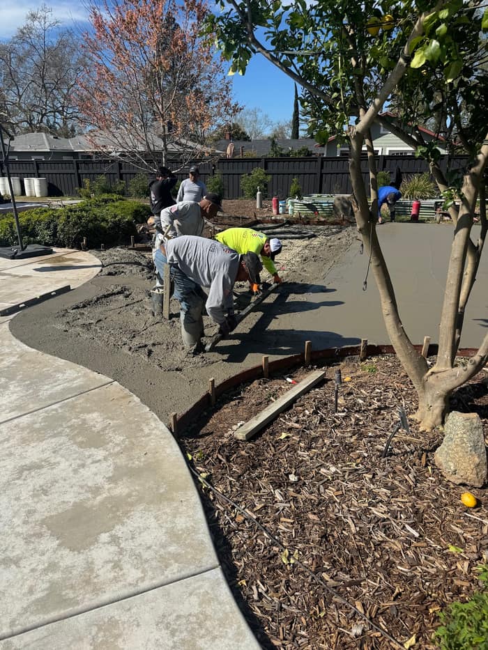CA Pro Concrete — customer photo