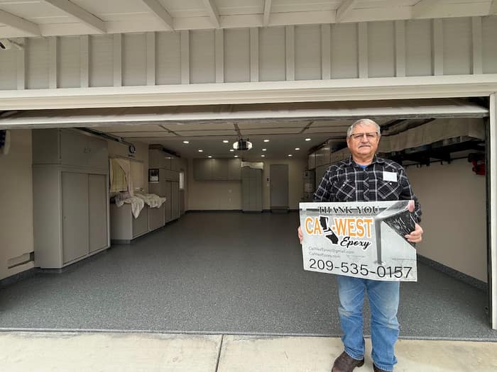 Cal West Epoxy Floor Coatings — customer photo