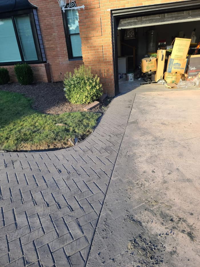 Concrete Driveway San Diego — customer photo