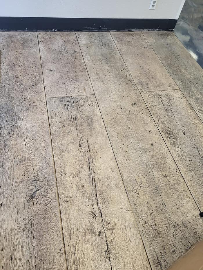 decorative concrete unlimited — customer photo
