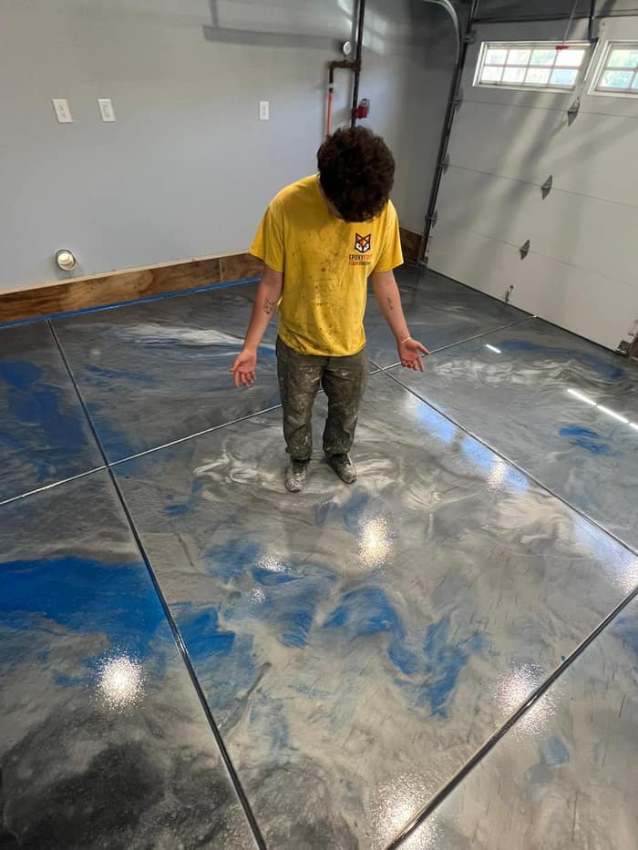 Epoxy Foxy Floor Coatings — customer photo