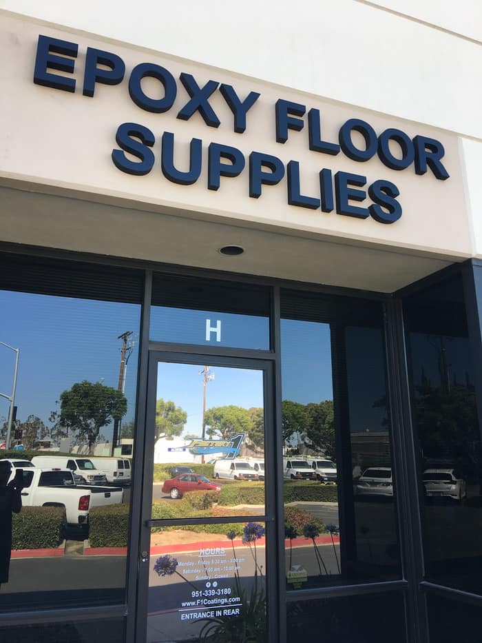 Factory 1 Epoxy Floor Coatings & Supply — customer photo
