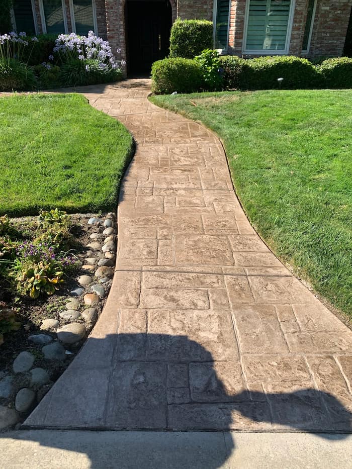 Fox's Concrete — customer photo