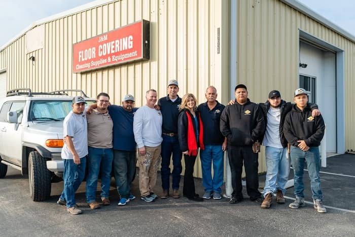 J & M Floor Covering Inc. — customer photo