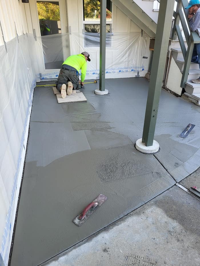 JC Concrete — customer photo