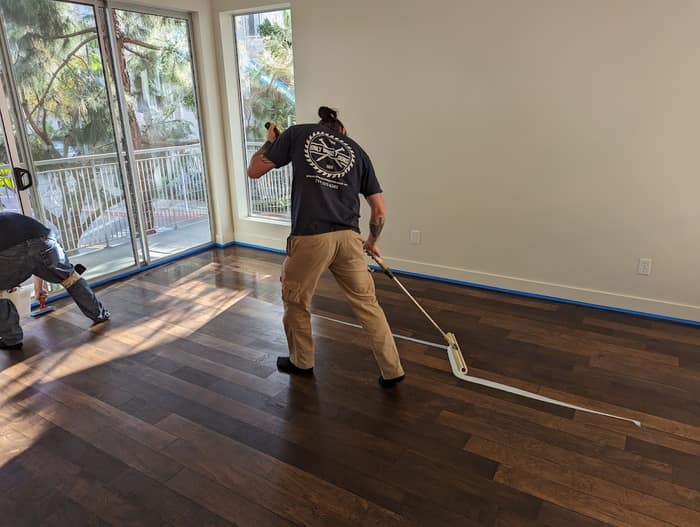 Only Wood Floors / Refinish Wood Floors — customer photo