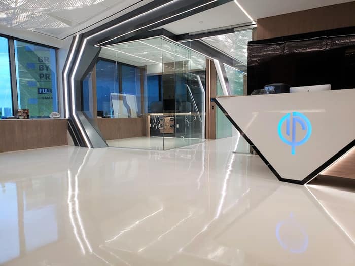 Pearl Epoxy Flooring — customer photo