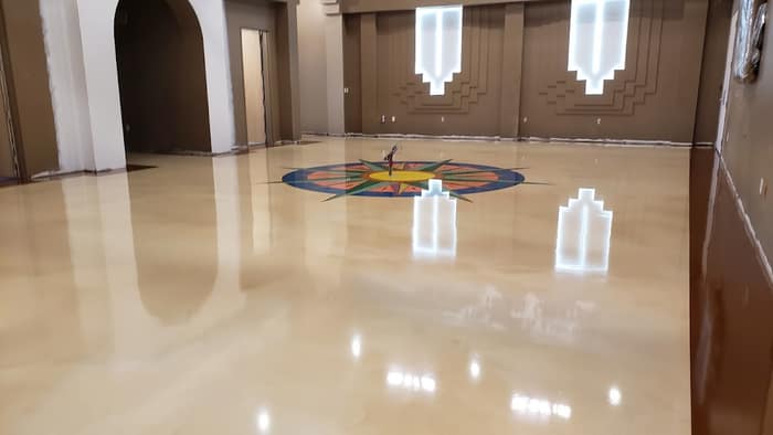 Pearl Epoxy Flooring — customer photo