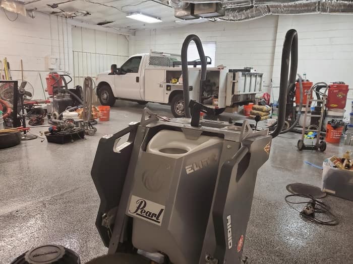 Pearl Epoxy Flooring — customer photo