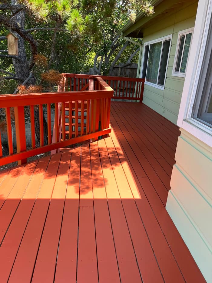 West Coast Deck — customer photo