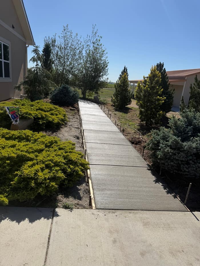 Above and Below Concrete — customer photo
