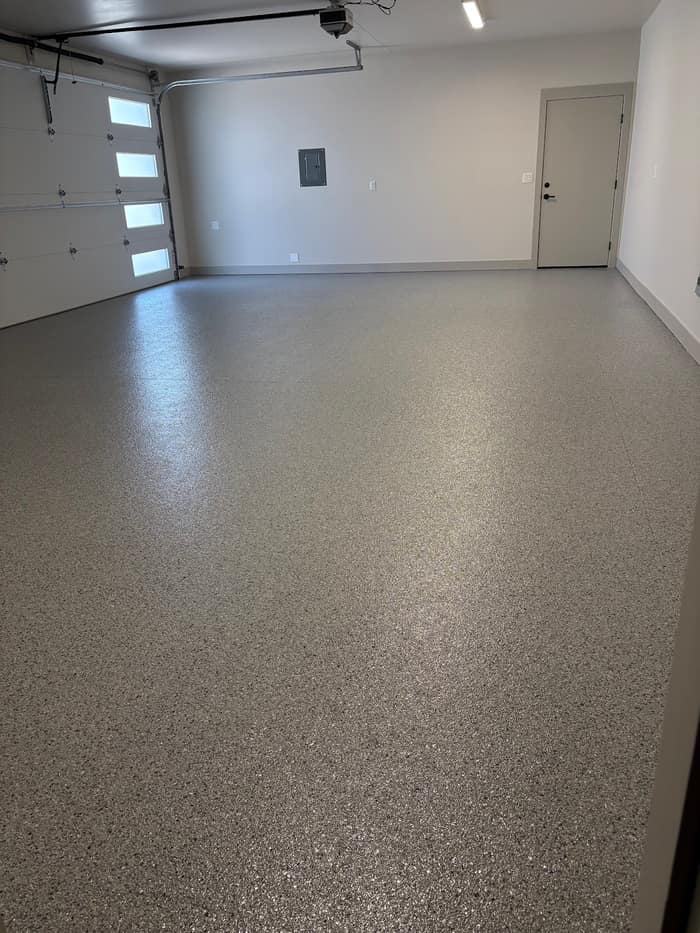 Garage Floor Coating Western Colorado — customer photo