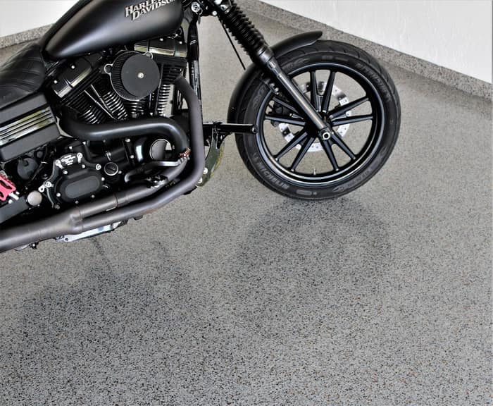 Garage Floor Coating Western Colorado — customer photo