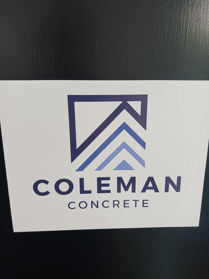 Coleman Concrete — customer photo