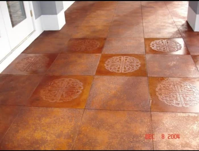 Decorative Concrete Designer — customer photo