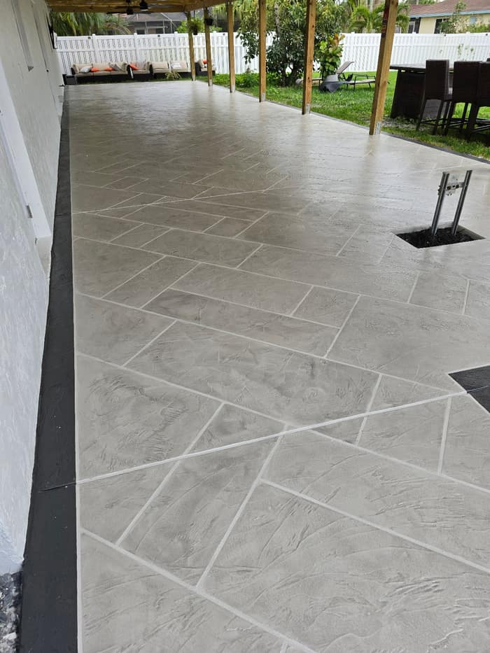 Designer Concrete of the Palm Beaches — customer photo