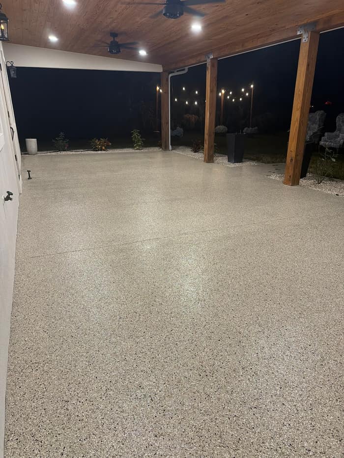 Designer Epoxy Concrete coatings of North Florida LLC — customer photo