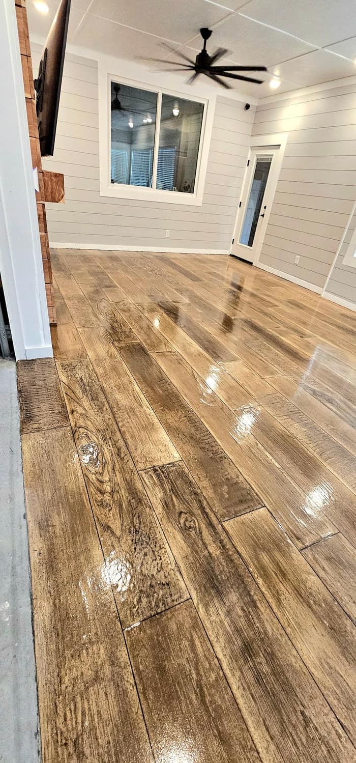 Designer Epoxy Concrete coatings of North Florida LLC — customer photo