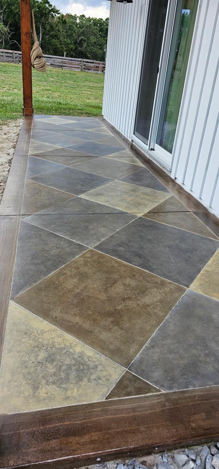 Designer Epoxy Concrete coatings of North Florida LLC — customer photo