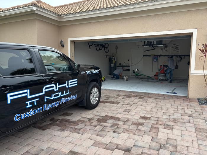 Flake It Now LLC - Custom Epoxy Flooring — customer photo