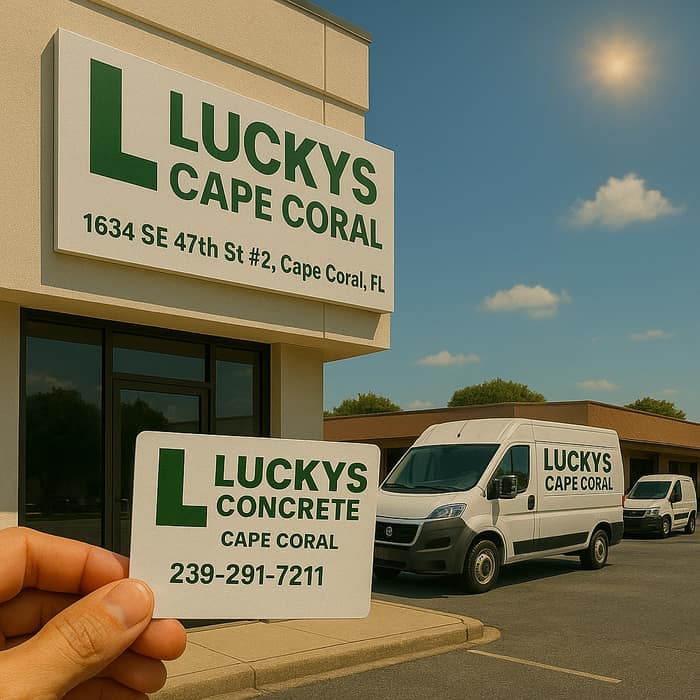 Lucky Concrete Cape Coral — customer photo
