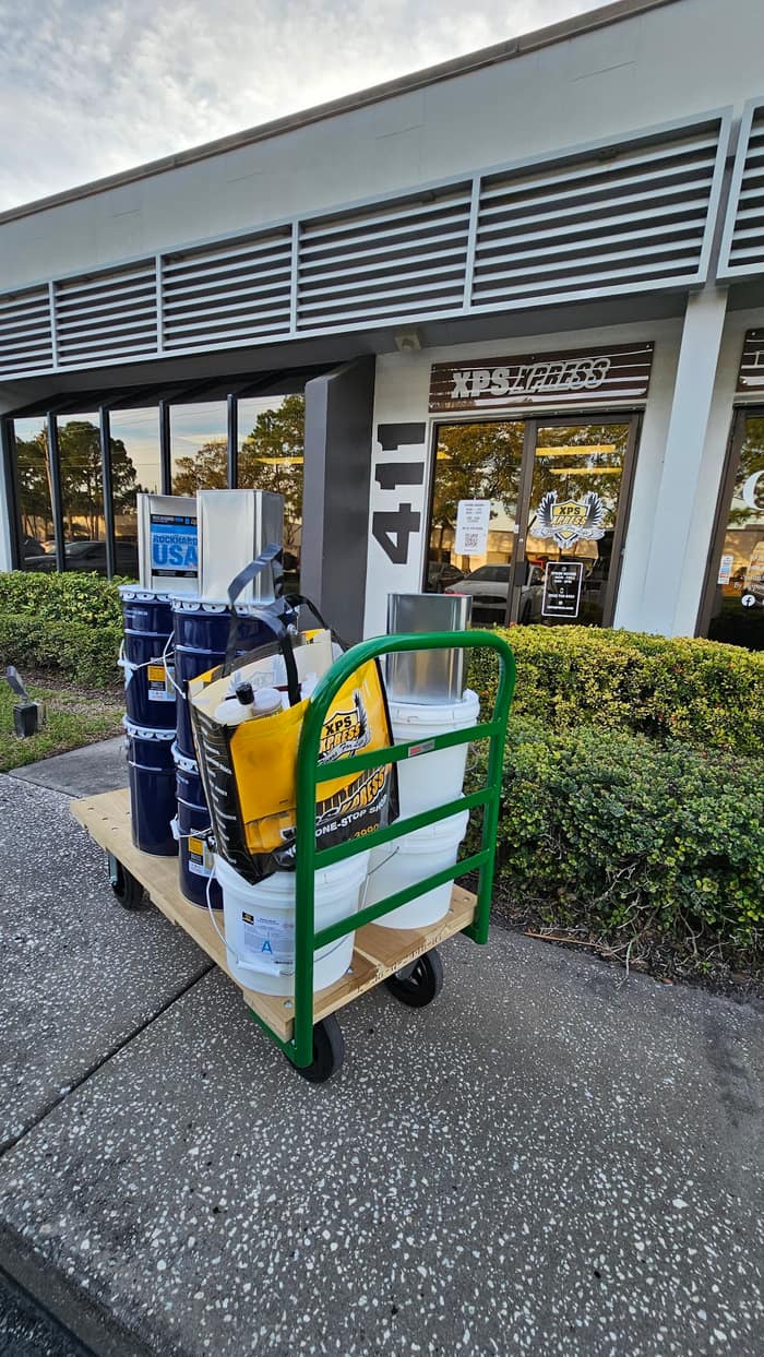 XPS Xpress - Tampa Epoxy Floor Store — customer photo