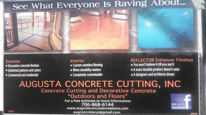 Augusta Concrete Cutting — customer photo