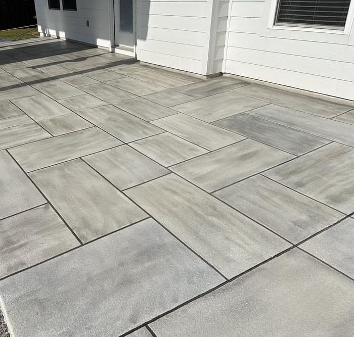 B&B Decorative Concrete and Curbing — customer photo