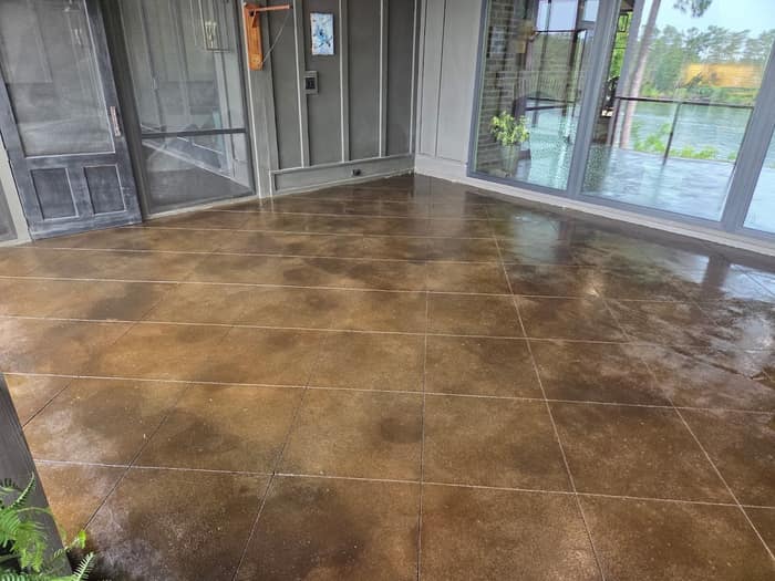 B&B Decorative Concrete and Curbing — customer photo