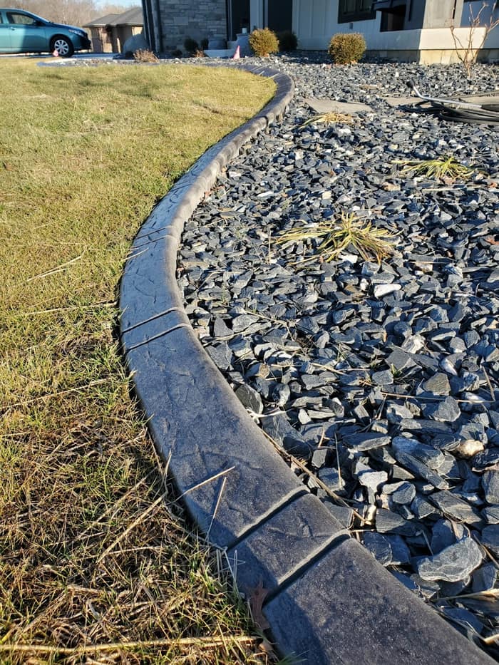 B&B Decorative Concrete and Curbing — customer photo