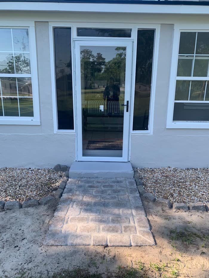 Barfield's construction and remodeling services — customer photo