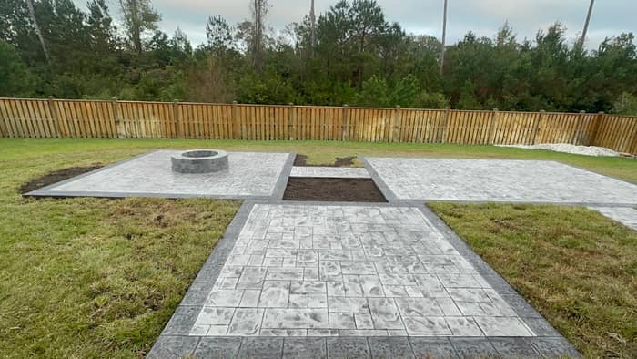 L&I Stamped Concrete — customer photo