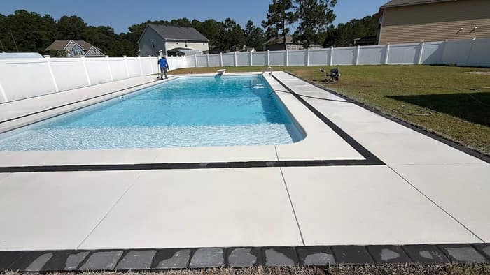 L&I Stamped Concrete — customer photo