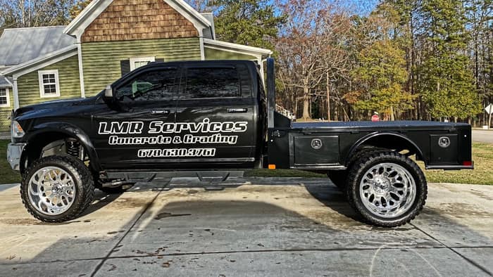 LMR Services and Concrete — customer photo