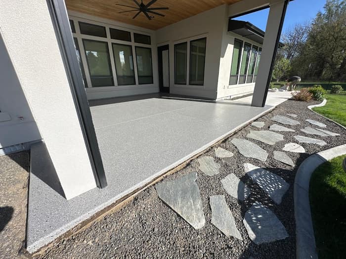 White Cloud Concrete Coatings — customer photo
