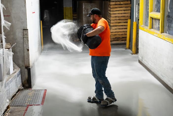 CustomCrete Industrial Surfaces — customer photo