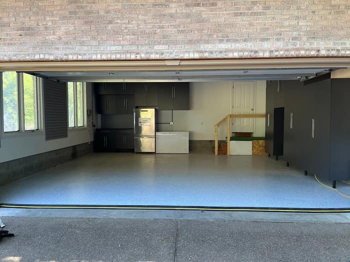 Lifestyle-Garage Concrete Floor Coatings — customer photo