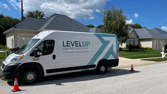 LevelUp Concrete Solutions — customer photo