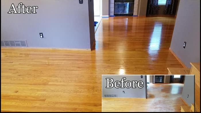 Mr. Sandless Floor Refinishing Evansville — customer photo