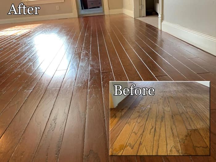Mr. Sandless Floor Refinishing Evansville — customer photo