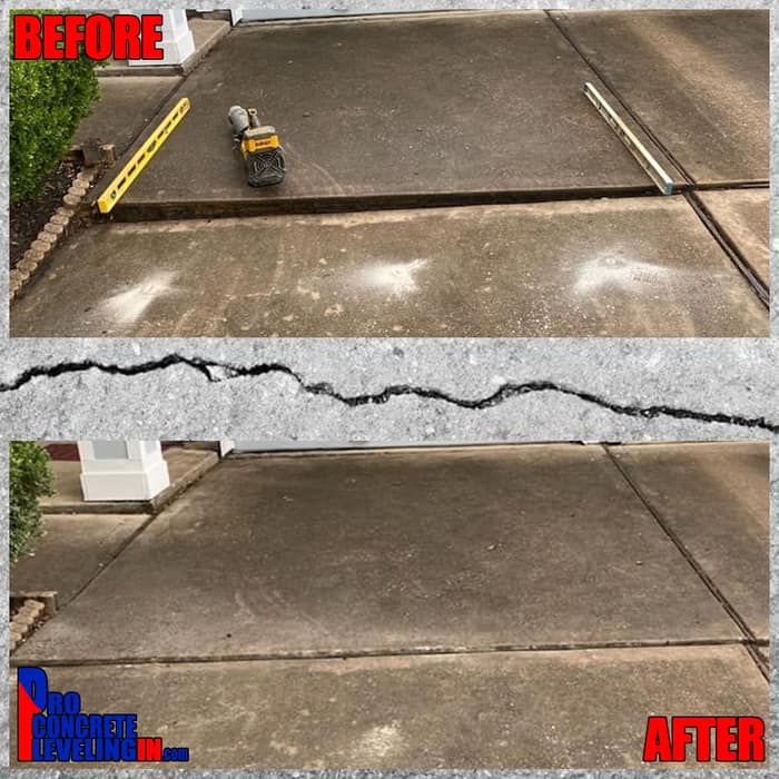 Pro Concrete Leveling of Indiana — customer photo
