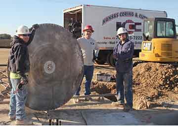 Kansas Coring & Cutting, LLC | Concrete Cutting — customer photo